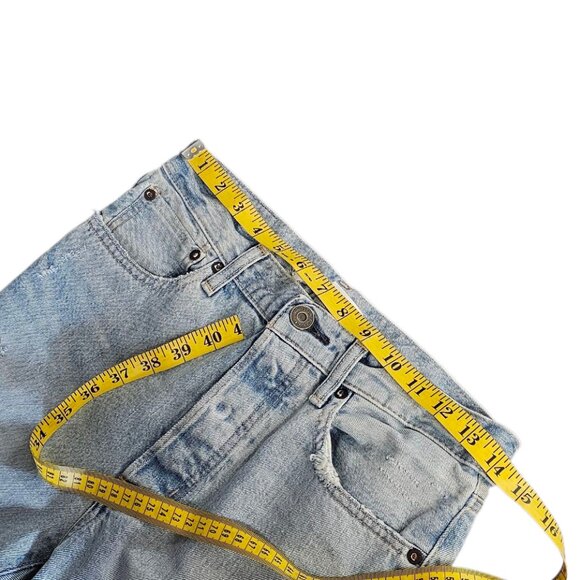 Moussy Vintage Womens Distressed Button Fly Skinny Jeans, Size 26 - Picture 4 of 11